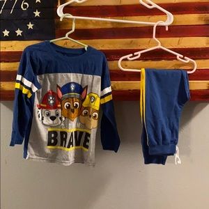 Paw patrol shirt and pants